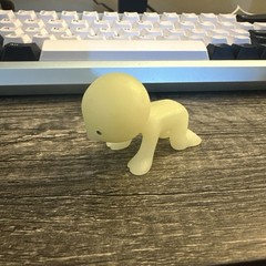 SMISKI Series 4 Defeated Shocking GLOW IN THE DARK Figure Dreams Japan Rare