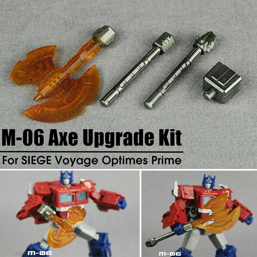 3D Print Matrix Workshop M-06 Axe Upgrade Kit For SIEGE Voyage Optimes Prime
