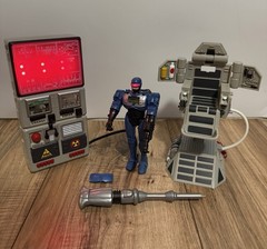 Robocop Alpha Commando Cyberlab Near Complete Action Figure Play Set 1998 Vtg