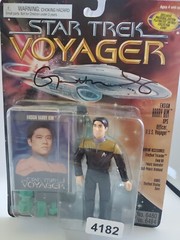 MOC Star Trek Voyager Harry Kim 1995 Action Figure – Signed by Garrett Wang