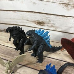 Godzilla Action Figures LOT OF 15 TV Movie Monsters Rodan, Many Godzillas