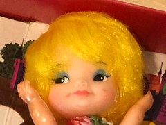 VINTAGE REMCO 1969 BETTY BALLERINA FINGER DING DOLL ACTION FIGURE ORIGINAL BOX