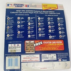 1991 Starting Lineup Nolan Ryan Special Edition Coin Card Texas Rangers MLB
