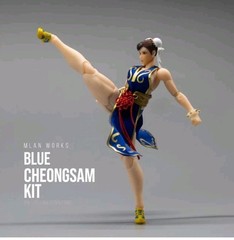 MLAN Works 1/12 Scale Cheongsam Blue Kit Verison “NEW-US SELLER & I SHIP DAILY”