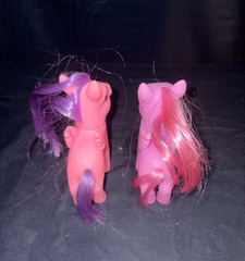 MY Little pony star song and star dreams 4.5 pink and purple pony lot of 2