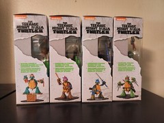 Playmates 40 Years Teenage Ninja Turtles TMNT Original Sketch Lot of 4 Leo Raph