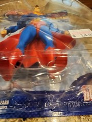 DC Direct ReActivated Series 1 Superman Action Figure & a Superman comfy blanket
