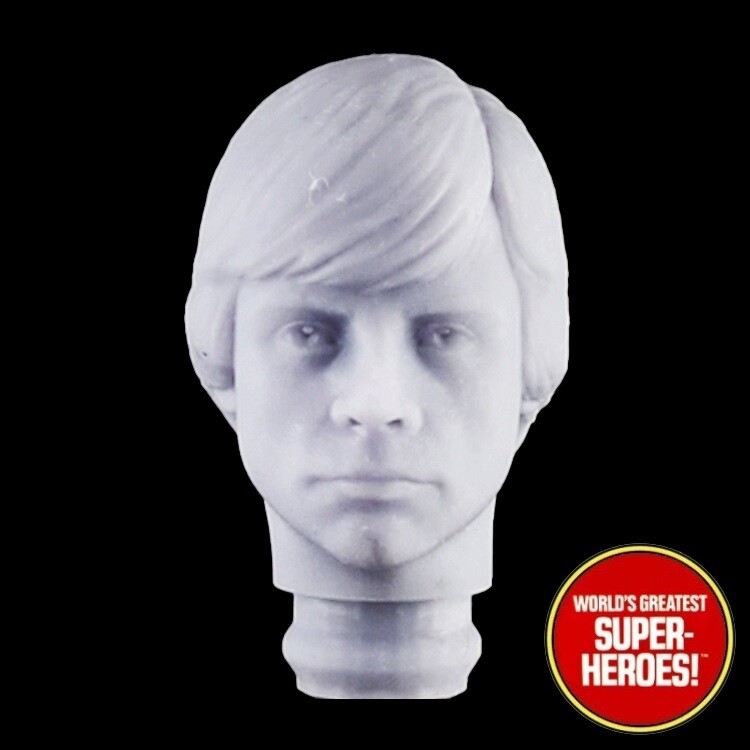 Mego Luke Skywalker Mark Hamill Custom Head 3D Printed For Star Wars 8” Figure