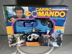 Rare Vintage 80’s Brazil Glasslite TJ Hooker william shatner toy set US Seller