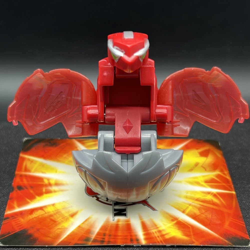 Red Pyrus Mechtanium Surge Titanium Dragonoid 1000g Mcdonalds Bakugan