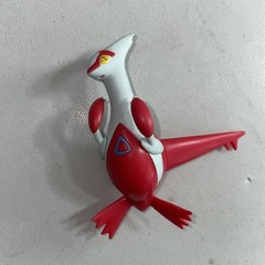 Pokemon Nintendo 2007 Jakks 5″ Red Latios Figure Figurine (Missing Right Wing)