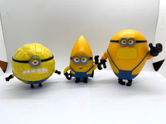 Despicable Me 4 Mega Minions Action Figure Lot of 3 – Jerry, Gus, Dave Moose Toy