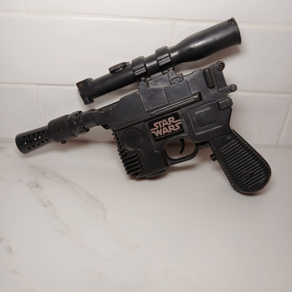 VTG Star Wars HAN SOLO BLASTER ESB 1978 Kenner General Mills Not Working – AS IS