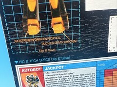 Transformers Action Masters Jackpot w/ Sights Figure Hasbro Autobot 1989