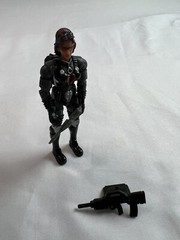 GI Joe Unreleased Baroness Prototype Figure w/ Gray Outfit & Red Hair Cobra 2003