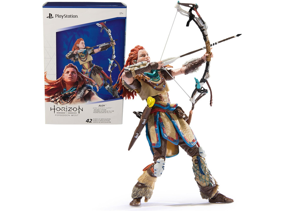 Horizon Forbidden West Aloy Action Figure 6” Official Sony PlayStation New