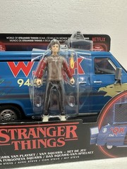 Stranger Things Squawk Van Playset Steve Hunt & Battle Scale WSQK Radio
