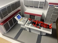 Medical Bay Action Figure Diorama 1/12