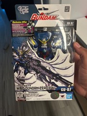 Rare Bandai Gundam Universe GU-07 Wing Gundam Zero (EW) Action Figure XXXG-00W0