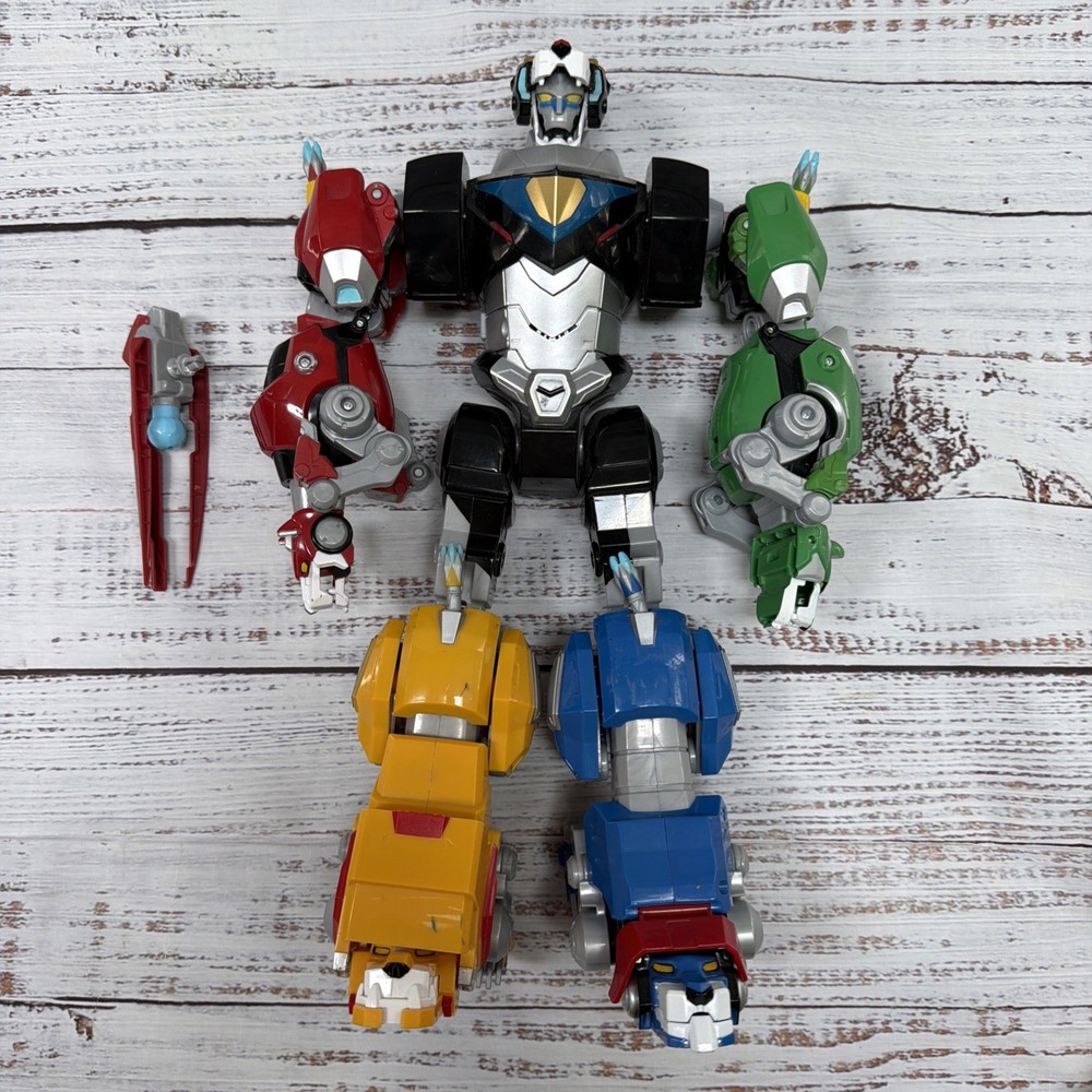 VOLTRON Legendary Defender 16″ Combined Lions 2017 Netflix Dreamwork Playmates