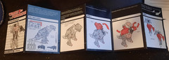 Transformers G1 Heroic Dinobot Grimlock Instruction Booklet