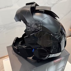 2025 New Iron Man MK5 Helmet Deformable Voice Control Wearable Electroplated