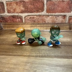 Ninja Kidz TV Mini Figures Lot Of 3 Replacements 2.25″ Cake Toppers Loose