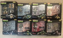 JoyToy TMNT Figure Lot Of 8 Used – Metalhead, Splinter, April, Casey, Turtles
