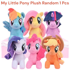 AUTHENTIC NEW My Little Pony Series Lying Down Plush Miniso Kid Gift Random 1PCs