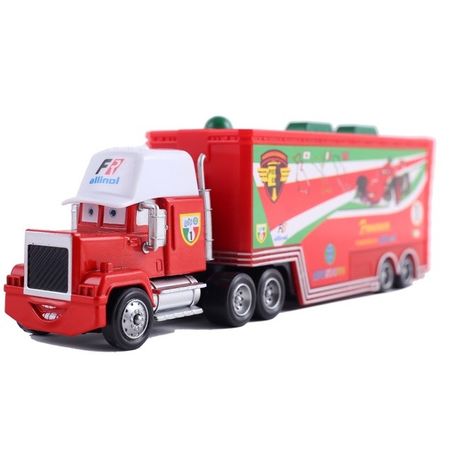 【Only Hauler Truck】Disney Pixar Cars Lot Mack 1:55 Die-cast Model toy Car Gift