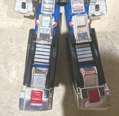 2 MEGAZORD Lot astro delta 1997 POWER RANGERS space 8″ 9″ bandai Megaranger Sent