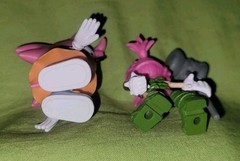 SEGA Sonic Hedgehog Prime Boom 3″ Thorn Rose Figure Lot Jazwares