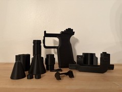 Thrawn’s RK-3 blaster – 3D Printed – DIY KIT Prop 1:1 3d printed (non firing)