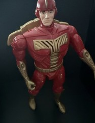 1996 Talking Turbo Man Tiger Electronics Jingle All The Way 13.5″ Action Figure