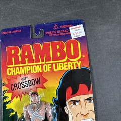RAMBO CHAMPION OF LIBERTY CROSSBOW ACTION FIGURE TOY ISLAND ACTION FIGURE NEW