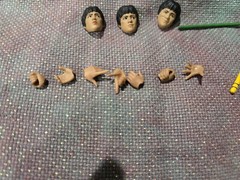 Bandai S.H. Figuarts Bruce Lee Game of Death Accessory Lot
