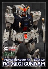for PG 1/60 MS-08th Team Ground Gundam Resin Backpack Conversion Kit Detail Kit