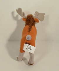 2003 Tuke Moose 5″ McDonald’s Europe Plush Action Figure Disney Brother Bear