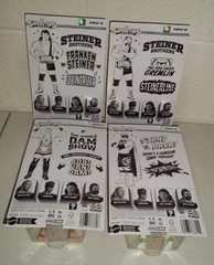 WWE SUPERSTARS SERIES 16 COMPLETE SET STEINER BROTHERS HURRICANE RVD MOC WWF