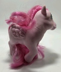 VTG Heart Throb My Little Pony MLP G1 Pegasu 1984 Hong Kong Pink Silver Glitter