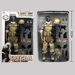 1/6 Special Force Wounded Soldier Action Figure Army Action Figures Playset Toys