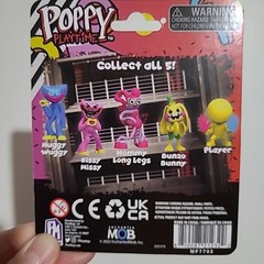 Poppy Playtime Bunzo Bunny Totally Rad Retro 1991 Edition Mini Figure New Sealed