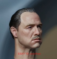 Custom The Godfather Marlon Brando 1/6 Scale Male Action Figure Head Sculpt