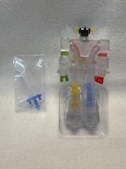 Super 7-Voltron Reaction Wv1-Clear Voltron 3 3/4 in (Loose & FREE Shipping)