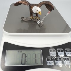 Schleich Bald Eagle Wings Spread On Branch 14780 Wildlife Realistic Bird Animal