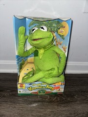 Brand New Magic Talking Kermit The Frog Sesame Street 30th Anniversary 1999 TYCO