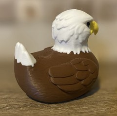 American Bald Eagle Duck – Original