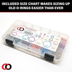Captain O-Ring Players Kit Large Color Coded Master Paintball Oring Kit – 18 …