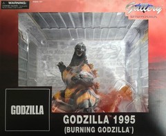 Gallery Diorama Burning Godzilla 1995. Godzilla Va Destroys. New Sealed Box