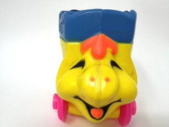 1969 Upsy Downsy Pudgy Fudgy Piggy Bus Tingle Dingle Information Booth Car LOT